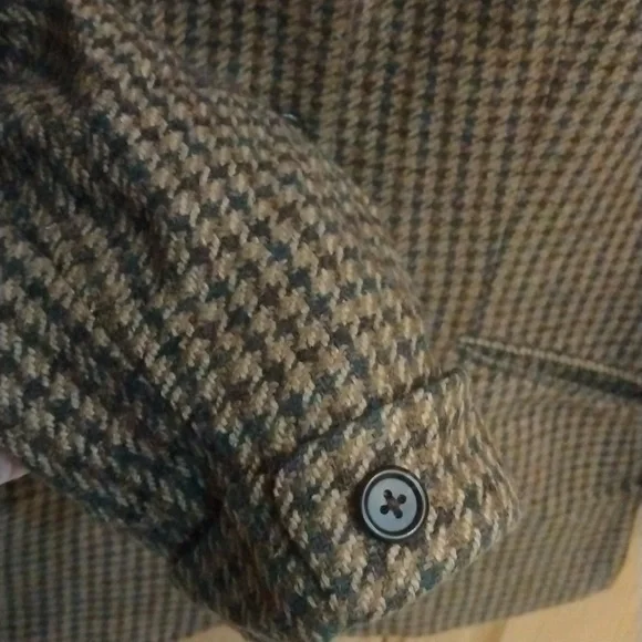 Ralph Lauren rugby wool tweed blazer, vintage size 8